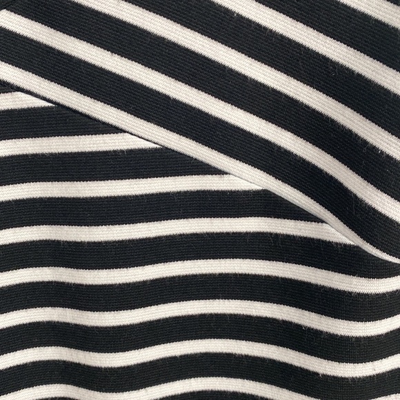 Rockman - Black and White Striped Dress - Size 12 - Picture 3 of 8
